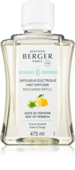 Maison Berger Paris Mist Diffuser Zest of Verbena rezervă pentru difuzorul electric