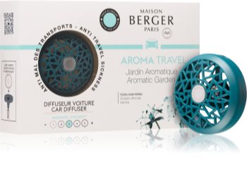 Maison Berger Paris Car Aroma Travel suport auto pentru miros cu rezervã (Aromatic Garden)