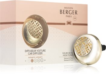 Maison Berger Paris Senso Musk Flowers autóillatosító tartó töltelékkel
