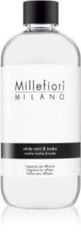 Millefiori Natural White Mint & Tonka recharge pour diffuseur d'huiles essentielles