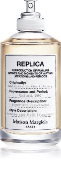 Maison Margiela REPLICA Whispers in the Library Eau de Toilette mixte