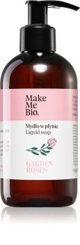 Make Me BIO Garden Roses Plejende og flydende håndsæbe Med pumpe