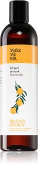 Make Me BIO Orange Energy gel douche rafraîchissant pour un effet naturel