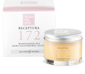 Make Me BIO Receptura 172 creme fortificante para a pele seca propensa a vermelhidão