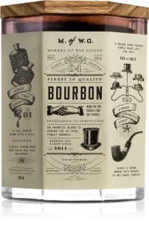 Makers of Wax Goods Bourbon mirisna svijeća s drvenim fitiljem