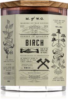 Makers of Wax Goods Birch świeczka zapachowa z drewnianym knotem