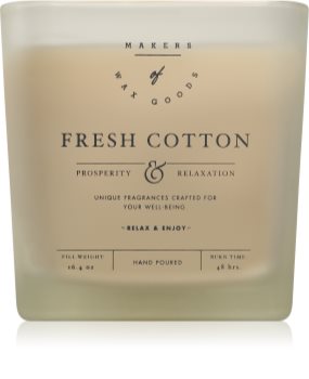 Makers of Wax Goods Fresh Cotton vonná sviečka