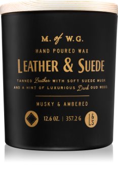 Makers of Wax Goods Leather & Suede vonná sviečka