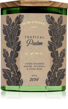 Makers of Wax Goods Palms Hideaway Tropical Palm doftljus