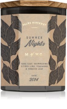 Makers of Wax Goods Palms Hideaway Summer Nights illatos gyertya