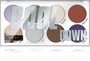 Makeup Obsession Cool Down palette de fards à paupières