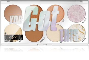 Makeup Obsession You Got This paleta para el rostro
