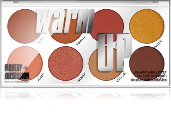 Makeup Obsession Warm Up paleta de sombras de ojos