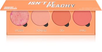 Makeup Obsession Isn't It Peachy палитра с ружове