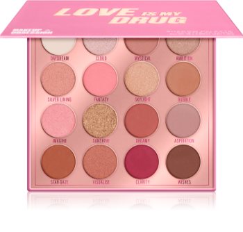 Makeup Obsession Love Is My Drug paletka očních stínů