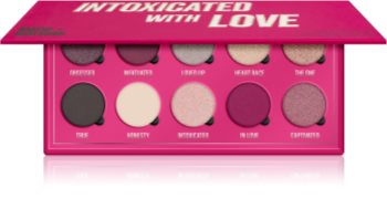 Makeup Obsession Intoxicated By Love paletă cu farduri de ochi