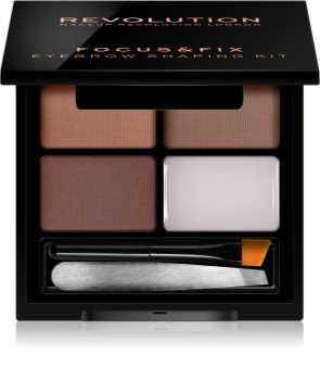 Makeup Revolution Focus & Fix zestaw do stylizacji brwi
