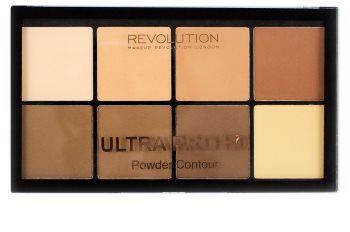 Makeup Revolution Ultra Pro HD Light Medium palette contour de visage poudreux