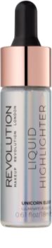 Makeup Revolution Liquid Highlighter folyékony bőrélénkítő