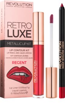 Makeup Revolution Retro Luxe Lippenset