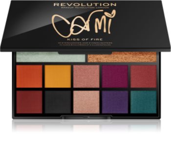 Makeup Revolution Carmi conjunto de sombra de olhos e brilho