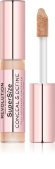 Makeup Revolution Conceal & Define SuperSize tekoči korektor