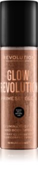 Makeup Revolution Glow Revolution spray iluminador para rosto e corpo