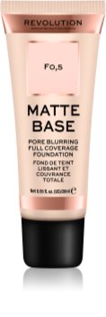 Makeup Revolution Matte Base krycí make-up