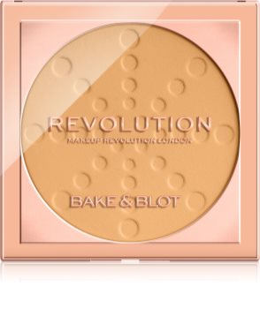 Makeup Revolution Bake & Blot fixační pudr