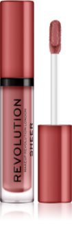 Makeup Revolution Sheer Brillant brillant à lèvres