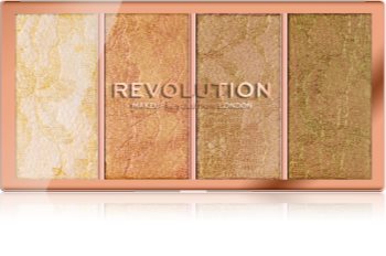 Makeup Revolution Vintage Lace paletka rozjasňovačů