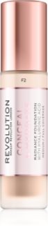 Makeup Revolution Conceal & Hydrate maquillaje hidratante ligera