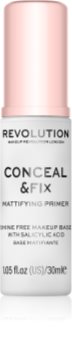 Makeup Revolution Conceal & Fix матираща основа под фон дьо тен