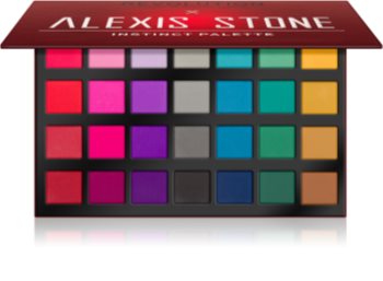 Makeup Revolution X Alexis Stone szemhéjfesték paletta matt hatással