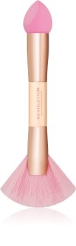Makeup Revolution Conceal & Fix Setting Powder Duo Der Foundation-Pinsel Beidseitig
