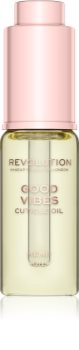Makeup Revolution Good VIbes интензивна грижа за сухи нокти и кожичката около ноктите с конопено масло