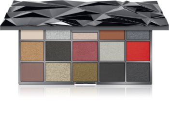 Makeup Revolution Glass Black Ice Lidschatten-Palette