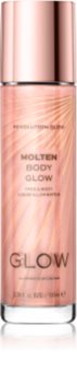 Makeup Revolution Glow Molten iluminator lichid pentru fata si corp