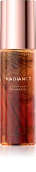 Makeup Revolution Glow Shimmer ulei pentru stralucire pentru fata si corp