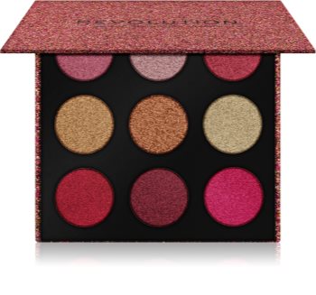 Makeup Revolution Euphoric Foil palette de fards à paupières