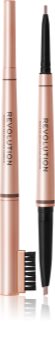 Makeup Revolution Balayage Brow crayon sourcils double embout avec brosse