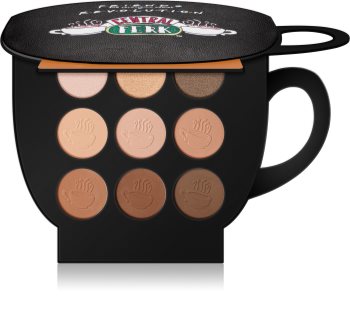 Makeup Revolution X Friends paletă de farduri pentru obraji