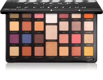 Makeup Revolution X Friends paleta farduri de ochi mare