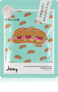 Makeup Revolution X Friends Joey masque tissu pour un nettoyage parfait du visage