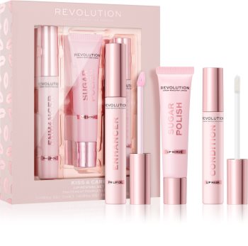 Makeup Revolution Kiss & Care sada na rty