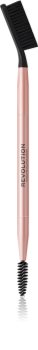 Makeup Revolution Create двустранна четка за вежди I.