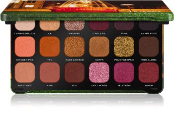 Makeup Revolution X Friends Forever Flawless paletka očních stínů