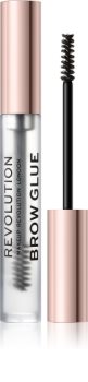 Makeup Revolution Brow Glue transparentní fixační gel na obočí