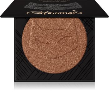 Makeup Revolution DC Collection X Catwoman™ enlumineur poudre compact