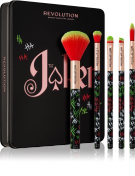 Makeup Revolution DC Collection X Joker™ kit de pinceaux avec étui